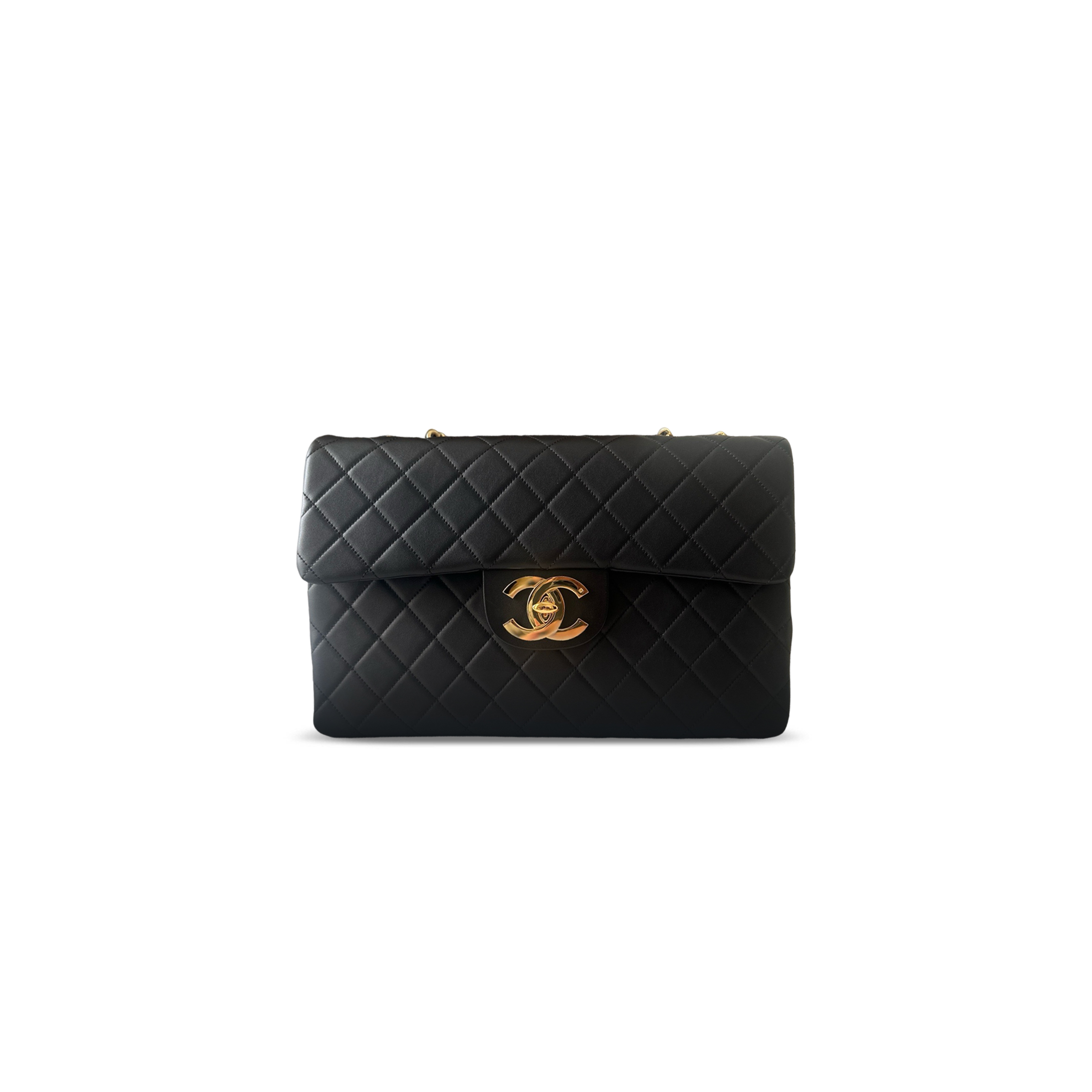 CHANEL MAXI CLASSIC FLAP BAG (34*22*10cm)